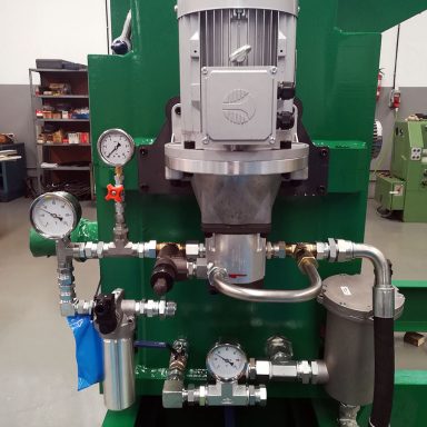 Anem Group - Manufacturing and repairing reducer gearboxes for the rubber and plastics industry - Design and manufacture of a parallel shaft reducer gearbox type H3H-500-E for extruder