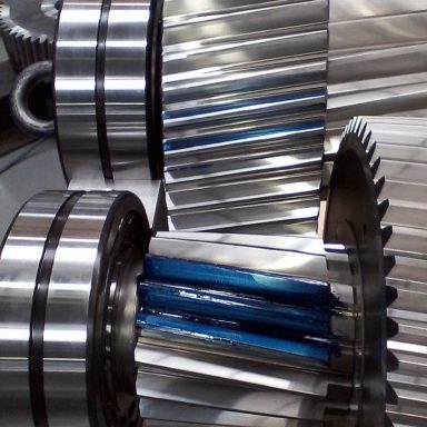 Anem Group - Manufacturing and repairing reducer gearboxes for the rubber and plastics industry - Design and manufacture of a parallel shaft reducer gearbox type H3H-500-E for extruder