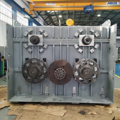 Anem Group - Fabricación y reparación de reductores para el sector siderúrgico - Trabajo de mejora de cisalla CV-50-FR6