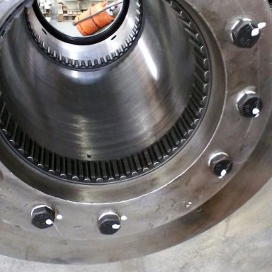 Anem Group - Fabricación y reparación de reductores para el sector siderúrgico - Trabajo de mejora de cisalla CV-50-FR6