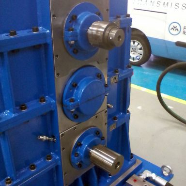 Anem Group - Manufacture and repair of multipliers aerospace sector - Multiplier gearbox mh2c-245/175-e for test bed